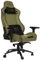 PARADOX - Silla Gaming Military Green - Silla Gamer con Cojín - Cómoda - de Escritorio - Asiento PC Gaming con Eco-Piel - Respaldo con Cojín - Verde, Negro