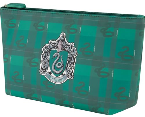 Concept One Harry Potter Trousse de maquillage de voyage pour femme, vert