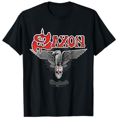 Offiziell Saxon The Eagle Has Landed Heavy Metal Album Band T-Shirt