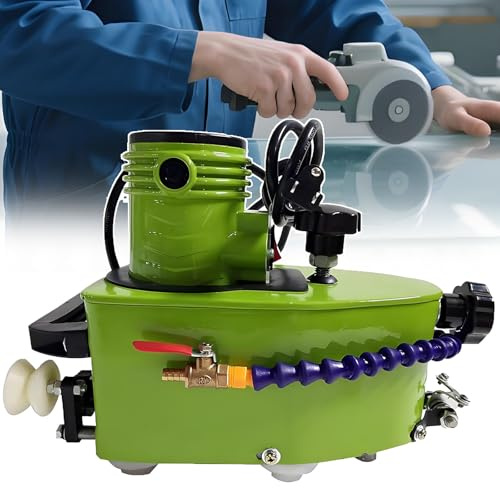 Elektrische Glaskantenpoliermaschine - 800W Handgerät für professionelles Schleifen und Abschrägen von Stein, Fliesen und Keramik