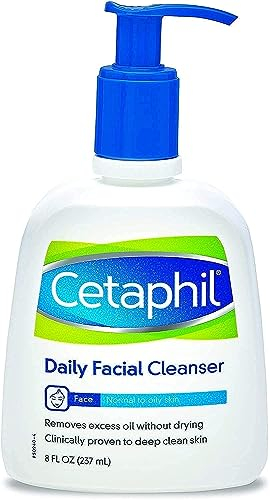 Cetaphil Täglicher Gesichtsreiniger für normale bis fettige Haut, 235 ml
