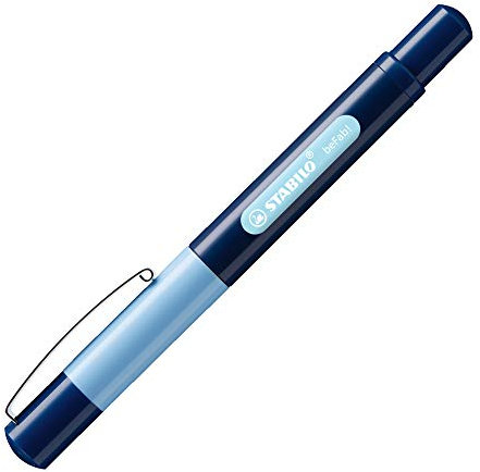 Füller - STABILO beFab! DUOCOLORS in hellblau/blau - Einzelstift - inklusive Patrone