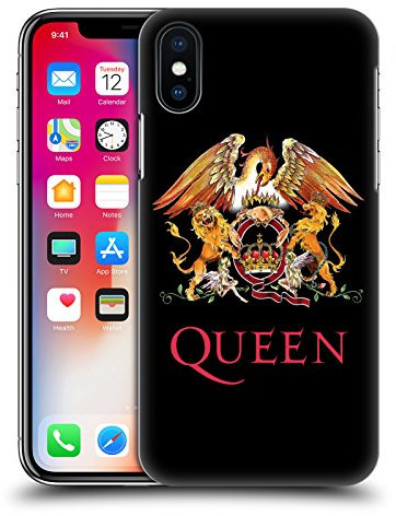 Head Case Designs Licenza Ufficiale Queen Stemma Arte Chiave Custodia Cover Dura per Parte Posteriore Compatibile con Apple iPhone X/iPhone XS