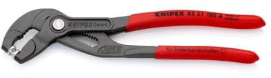 KNIPEX Tools - Spring Hose Clamp Pliers (8551180ASBA)