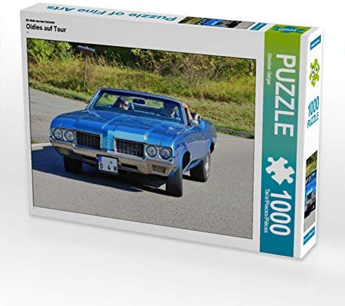 CALVENDO Puzzle EIN Motiv aus dem Kalender Oldies auf Tour 1000 Teile Puzzle quer | Lege-Größe cm Foto-Puzzle für glückliche Stunden