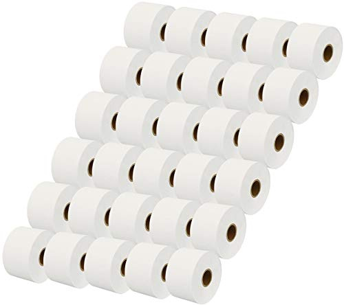 30 Rollen S0929100 51mm x 89mm Namensschildkarten kompatibel für LabelWriter 4XL 450 400 330 320 Twin Turbo Duo Seiko SLP 450 400 240 200 100 Pro Plus (300 Etiketten pro Rolle, nicht klebender)