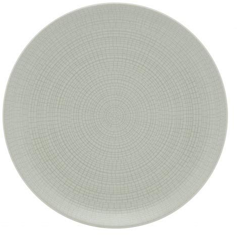 Guy Degrenne Lot de 6 Assiettes Plates Modulo Nature Jade 28 cm