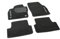 Seat 6F1061675041 Trail Textil Fußmatten 4X Stoffmatten Velours Matten Schwarz, mit Ibiza Schriftzug
