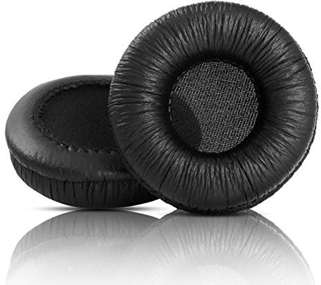 Falten-Ersatz-Ohrpolster für Technics RP-DH1200 RP DH1200 DJ-Kopfhörer Headset schwarz
