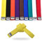 Starpro Martial Arts Grading Belt - 7 Stich Baumwolle - 9 Farben - Leichtes Design für Karate Judo Taekwondo Training und Wettkampf - 240cm 280cm 320cm