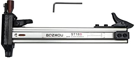 Jadeshay Nail Gun Manual Steel Nail Gun Automatic Rebound Cement Nailer Wire Slot Nailing Device for Decoration