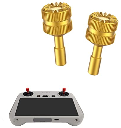 CaCaCook Rocker Joystick - Telecomando compatibile con Mini 3 Pro per RC Controller Alloy Thumb Stick di ricambio, 2 pezzi