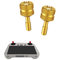 CaCaCook Fernbedienungs Rocker Joystick Kompatibel für DJI Mini 3 Pro für DJI RC Controller Alloy Thumb Stick Ersatzteil, 2 Stück