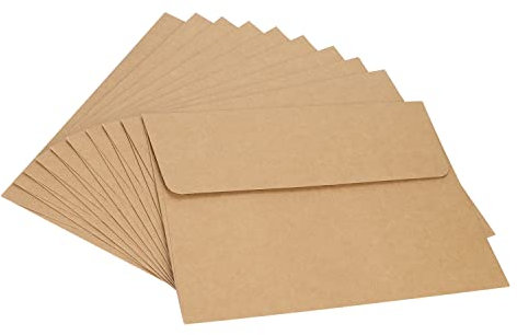 10 Stück Papier-Aktentaschen aus dickem Kraftpapier, A4, Ordner für Briefe, Schreibwaren, Bürobedarf von Studenten, Dokumentenaufbewahrung für Geschäfte, Studium