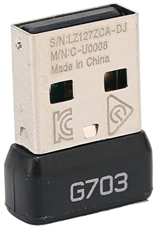 Adaptateur USB Bluetooth, Mini Récepteur de Dongle Bluetooth pour Souris sans Fil G703 Lightspeed, Pas Besoin D'installer de Pilotes, Fonctionnement Simple