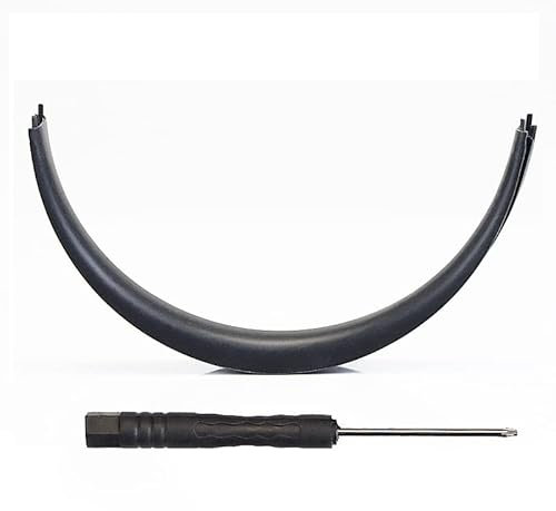 Palumma Silica Gel Headset Replacement Headband Cushion Compatible for beats solo2/3 wireless Headset, Anti-Slip Head Beam Cushion Repair Parts (Black)