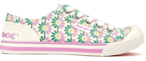 Rocket Dog Jazzin Preston Womens Multi Canvas - Size 6 UK - Multicolour