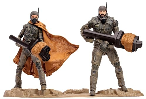 McFarlane Dune: Teil 2 Actionfiguren 2er-Pack Stilgar & Shishakli (Gold Label) 18 cm