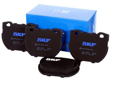 SKF Scheibenbremse Bremsbelag VKBP 90514-4er Set - Position Hinterachse Höhe 77mm Länge 134mm Breite 83mm Dicke 18mm - OE Qualität