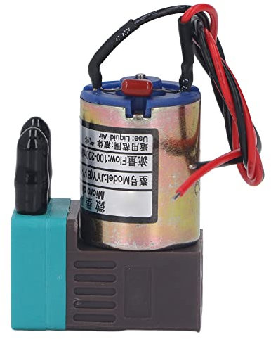 LANTRO JS DC 24V UV-Tintenpumpe, 100-200ml/min Durchflussmenge, Kunststoff-Drucker-Zubehör zum Drucken