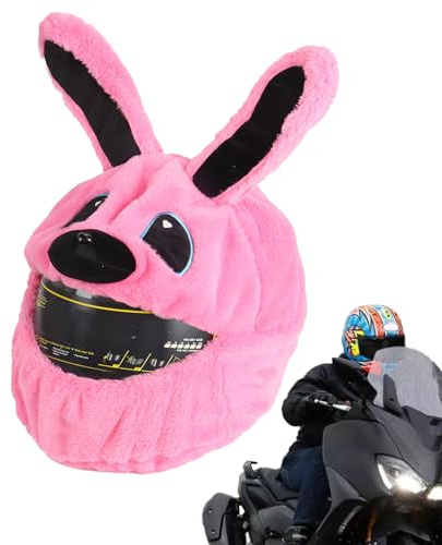 Aznever Motorradhelm Überzug, Motorradhelm, Cartoon-Schutzhülle Für Schutz Hut, Plüsch -Schutzwerkzeug Für Motorradfahren, Radfahren Und Rollerfahren