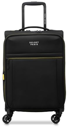 DELSEY Paris Trolley, Tiefschwarz, S EXT. (55cm), Trolley Case/Upright