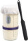 Vistara Sourdough Starter Kit- 0.7L Large Capacity Sourdough Starter Jar with Aluminium Lid