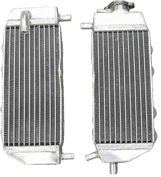 Radiatore in alluminio L+R per Yama-ha YZ125 YZ 125 2005-2018 2006 2007 2008 2009 2010