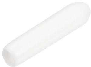 QUARKZMAN 15Pcs Embouts en Caoutchouc de 3mm (1/8) de Diamètre Intérieur, Couvercle d'Extrémité Rond en Vinyle, Protecteurs de Filetage de Vis Blancs