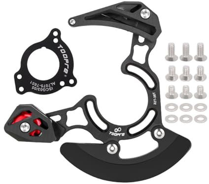 HOUSON Kettenführung, Fahrrad kettenführung Fahrradkettenschutz für Fahrräder, Rennräder ISCG 05 ISCG03 BB Vorne Chain Guide