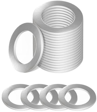 Flaconi 10 PCS Rondella Tappo Scarico Olio Auto,Rondella tappo di scarico olio,Alluminio Tappo Di Scarico Olio Guarnizioni,Rondella Guarnizioni Kit,Sostituire il numero di parte 94109-14000