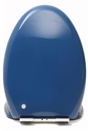 Brigtviee Tapadera De WC En Polypropylene Material,Tapa WC Gala 18,5,Tapa Vater 36 * 47 Cm,Tapa WC De Color De BañO FáCiles De Limpiar E Instalar,Disponible En Una Variedad De Colores,Navy Blue