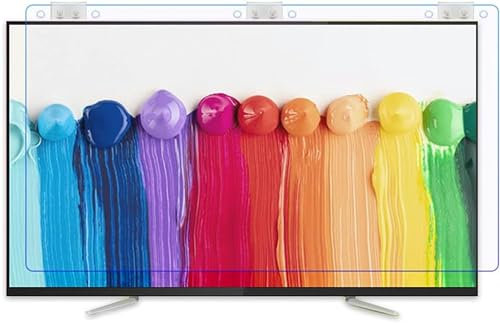 Protector De Pantalla para TV De 32 A 65 Pulgadas, Antiluz Azul, Antiarañazos Y Antihuellas, para LCD, Led, OLED 4K, QLED Y Pantallas Curvas De 65 Pulgadas.,43