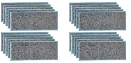 LVXBHZQD X17A NEW-20X Almohadillas De Fregado Húmedas Lavables Compatibles con El Robot Aspirador Irobot Braava Jet M6 Paños De Fregado Trapos Almohadillas De Repuesto Accesorios