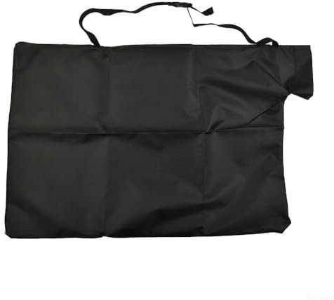 Laubbläser Ersatz-Staubsammelbeutel für effektive Gartenpflege (schwarz)