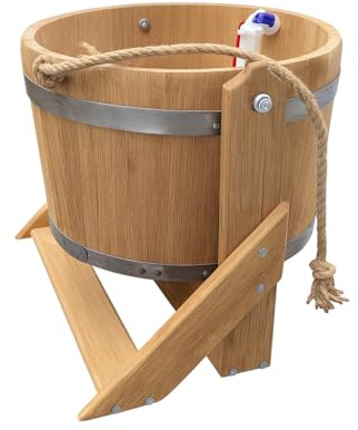 Sauna Schwalldusche Eiche 10,15 L (18 Liter)