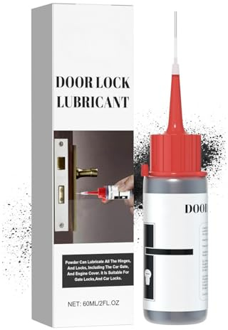 Graphite Powder For Locks - Graphite Lock Lubricant - Dry Lube Graphite Lubricant Powder Spray Grease For Locks Cylinders & Treadmills & Doors & Windows Smooth Operation