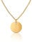 GD GOOD.designs Kette mit Buchstabe D Gold 18 Karat - Wasserfest I Goldkette für Damen mit A-Z Anhänger I Initial Buchstabenkette - Valentinstag-Geschenk für Sie und Ihn