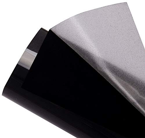 HOHOFILM Black Flock Heat Transfer Vinyl Flocked HTV Vinyl Sheets 50cmx30cm Iron on for Tshirt Garment
