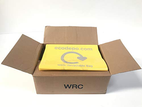 100% Recycable bags | box of 200 | 105 Litres (yellow)
