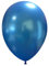 25-1000 STK. Luftballons Metallic/Standard, Ø ca. 27 cm, Helium (500 Stück, Metallic Nr.49: Blau)