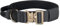 EXCELLENT ELITE SPANKER Taktisches Hundehalsband Militärisches einstellbares Heavy Duty Hundehalsband mit Metallschnalle und Kontrollgriff(BLK)