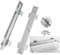 AILILI Guía Telescópica 400mm Riel De Cajón,Montaje Lateral Extensible Guía para Cajón,para Cajones De Cocina Cesta De Almacenamiento Carril De Cajón 1 Par