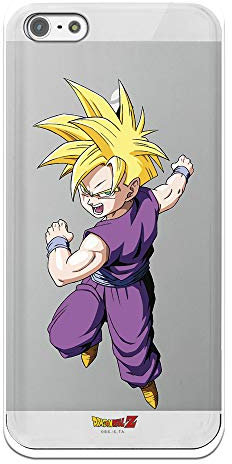 iPhone 5-5S Case - SE Official Dragon Ball Gohan Super Saiyan to Protect Your Mobile Phone Flexible Silicone Case Official Licensed by Dragon Ball