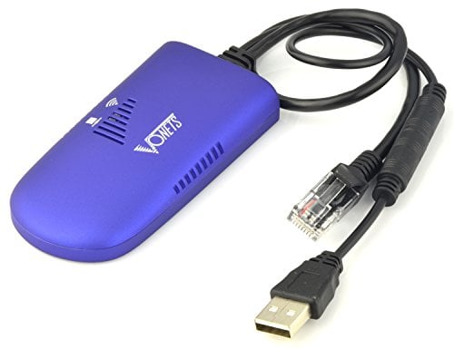 Vonets VAP11G-300 Smart WiFi Bridge/WLAN Repeater/WiFi to Ethernet Adapter 2.4GHz avec 2 RJ45, Compagnon Idéal pour Les Balances Electroniques, Imprimantes IP