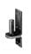 81mm x 30mm x 10mm (11mm) Black Heavy Duty Hinge Pin Gate Hinge Brackets Galvanised Steel (Pack of 2)