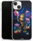 Custodia sottilissima compatibile con Apple iPhone 14 Custodia per cellulare di silicone trasparente Cover semplice Guardiani della Galassia Baby Groot Marvel