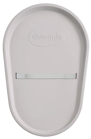 Shnuggle Cambiador blando para bebé | Material de espuma suave y cálida es más agradable para los bebés | Perfecto para el cambio de pañales/pañales | Antideslizante fácil de limpiar (gris pardo)