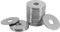 FOMGIIN Rondelles Metal M8, Rondelle Inox M8 x 30mm,Rondelles Plates 20 Pièces, Rondelle en 304 Acier Inoxydable DIN9021 / ISO7093, Penny Rondelles pour Vis et écrous