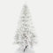 Árbol de Navidad Blanco 120cms, árbol de Navidad nevado, Luces de Navidad Opcionales, decoración arbol Navidad a tu Gusto, Christmas Tree 200 Ramas